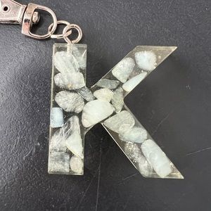 Letter K Keychain